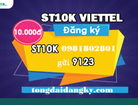 Gói cước ST10K Viettel