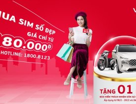 Mua SIM số đẹp giá chỉ từ 180.000 tặng ngay 01 năm bảo hiểm trách nhiệm dân sự cho xe máy