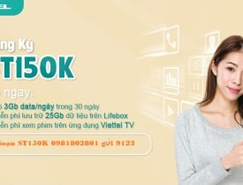 Gói cước ST150K Viettel