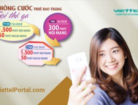Sim trả sau Viettel Khuyễn mãi