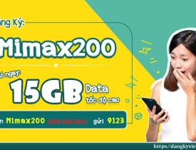 Gói cước MIMAX200 Viettel