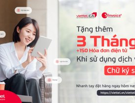 Mua Chữ ký số được tặng kèm Hóa đơn điện tử cho Doanh nghiệp