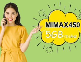 Gói cước MIMAX450 Viettel