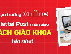 Viettel Post giao sách giáo khoa tận nhà