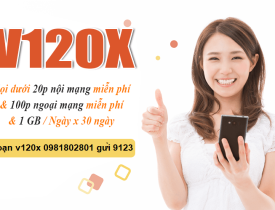 Gói cước V120X Viettel